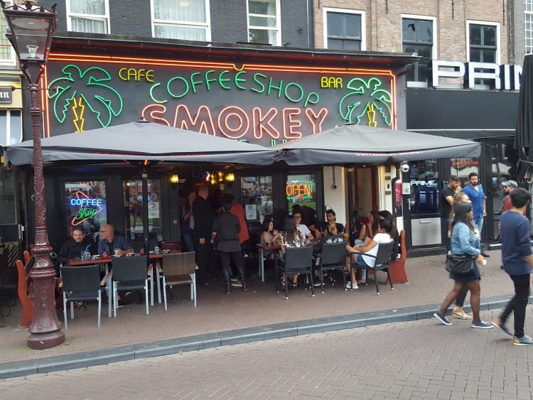 Coffeeshop Smokey on Rembrandtplein