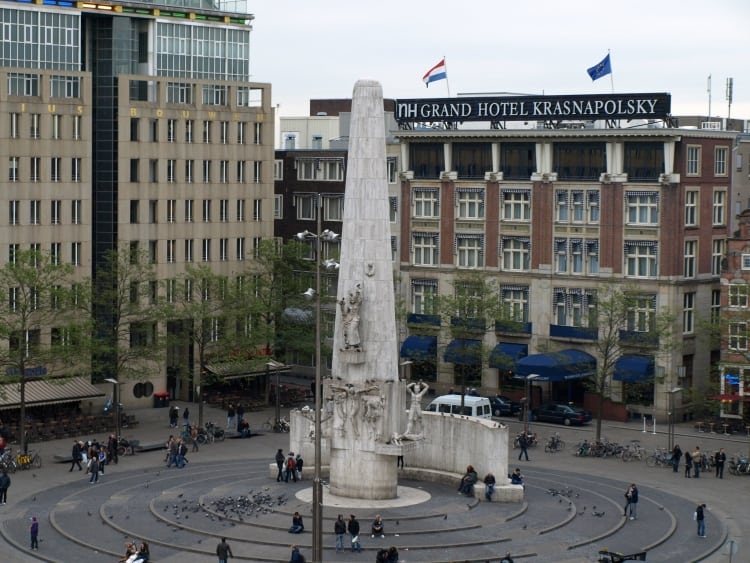 National Monument on Dam Square, the location for the annual commemoration of the dead on May 4
