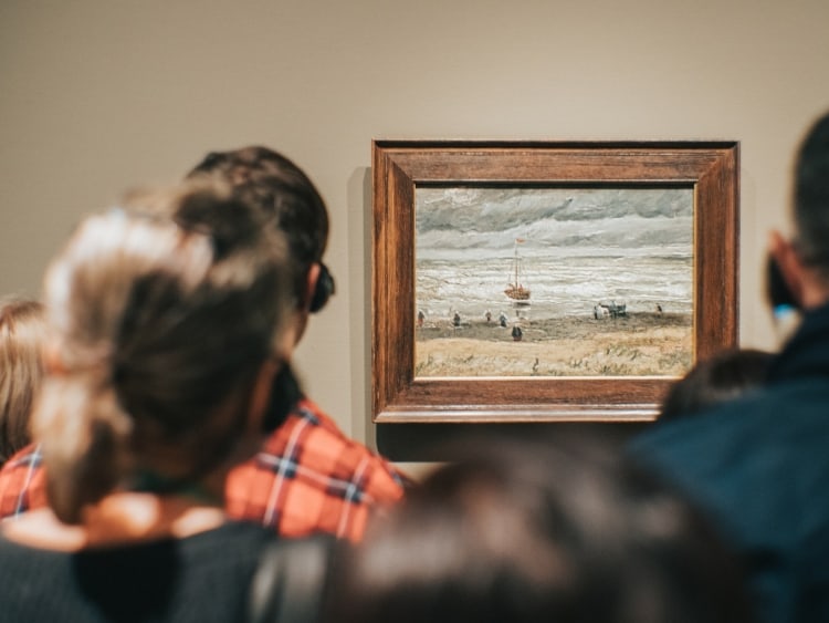 Eines der vielen Gemälde im Van Gogh Museum